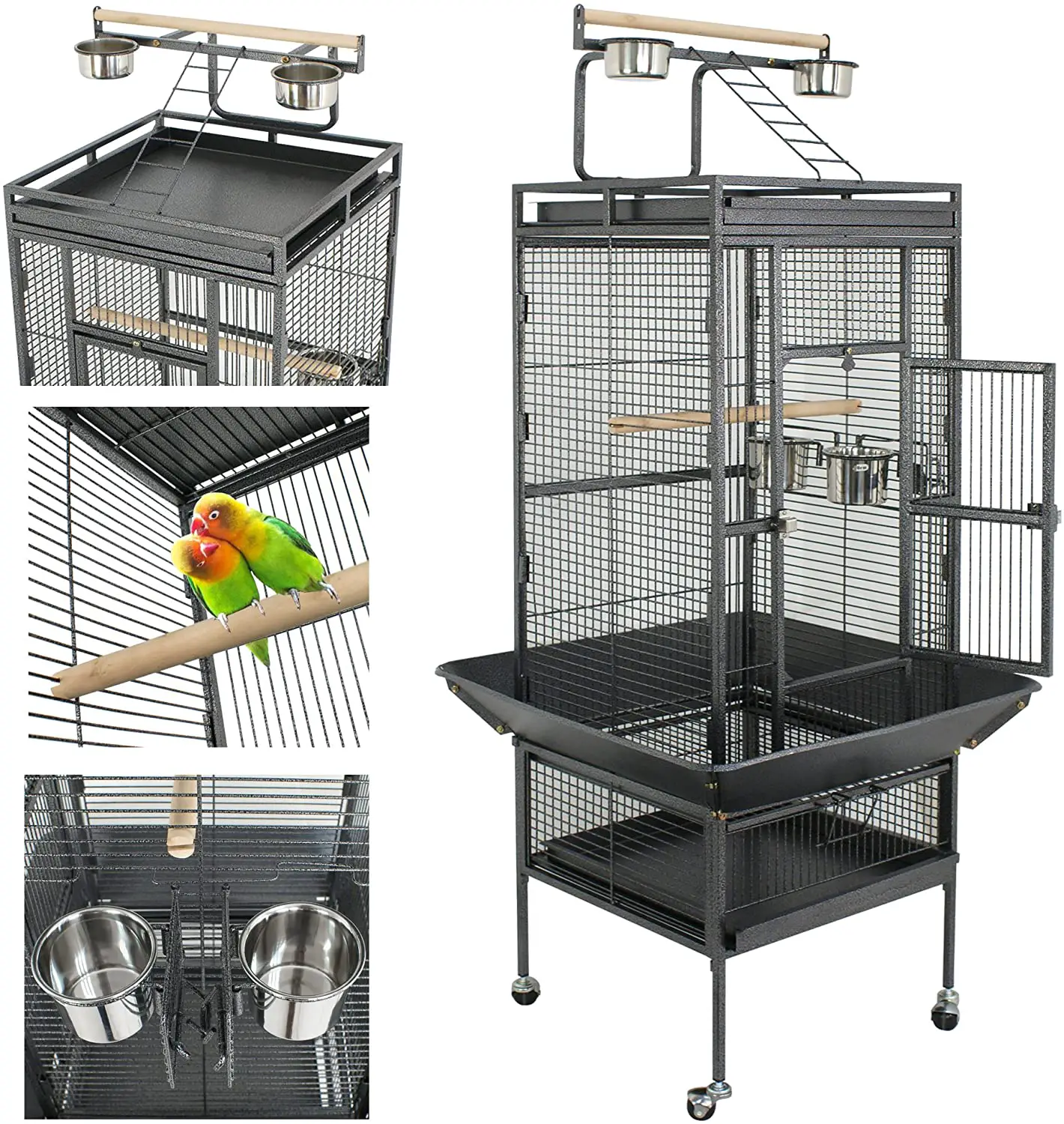 Super Deal 53"/61"/68" Extra Large Bird Cage