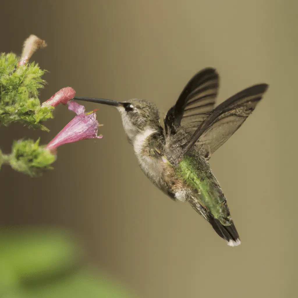 colibri femelle